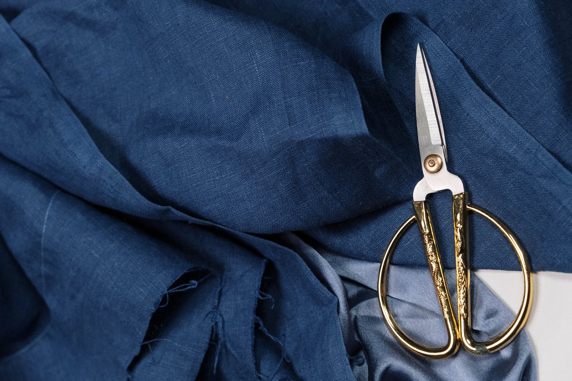 How to turn jeans into a long skirt scissors